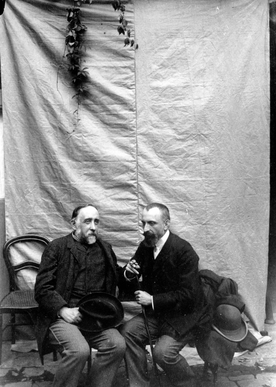 Degas avec Chausson - French Photographer