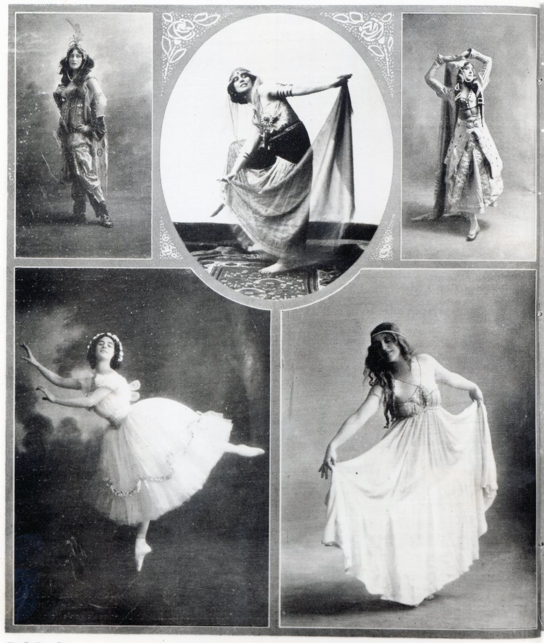 Cinq danseuses de ballet - French Photographer