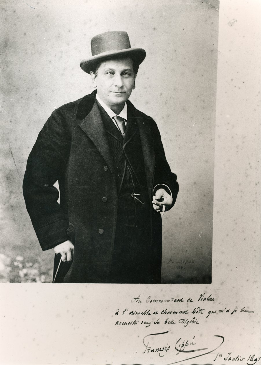 François Coppée (1842-1908) 1890 - French Photographer