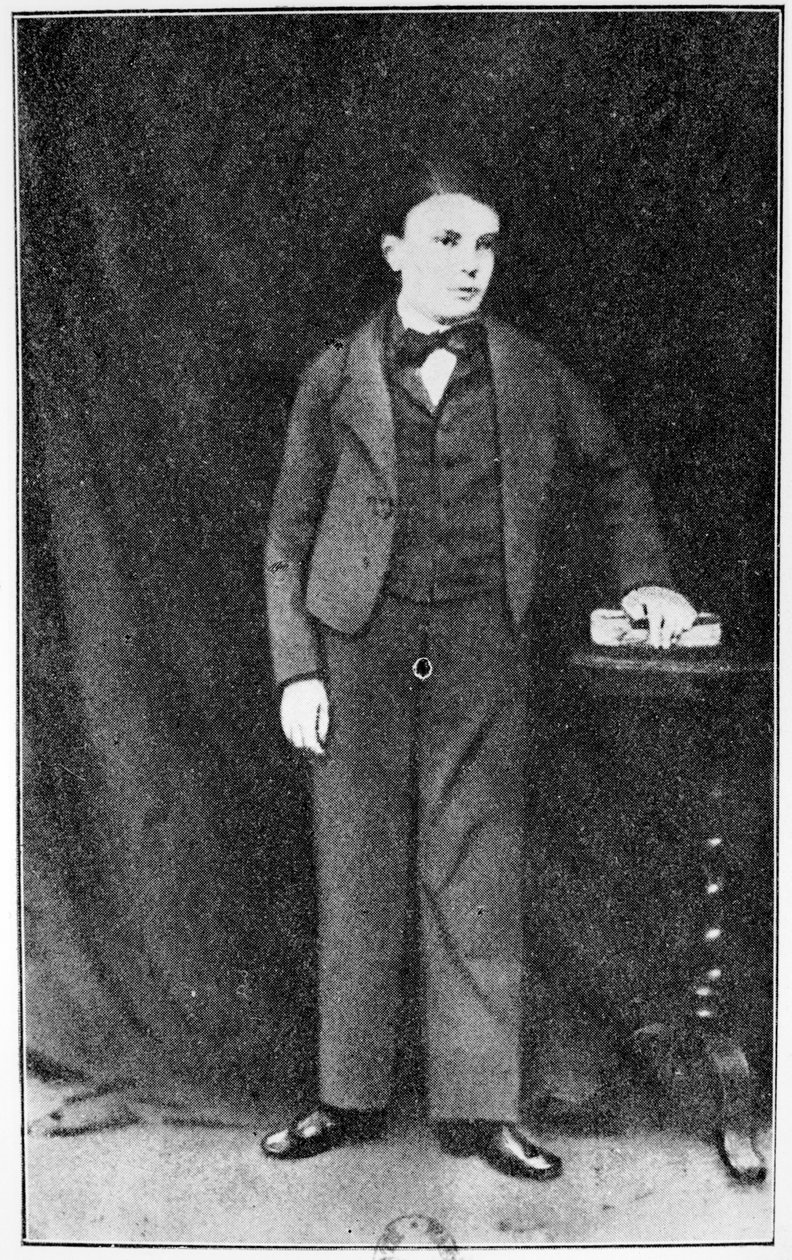 Guy de Maupassant (1850-93) à Fécamp, âgé de 9 ans, de La Fin de Maupassant par Georges Normandy, publié en 1927, Paris - French Photographer