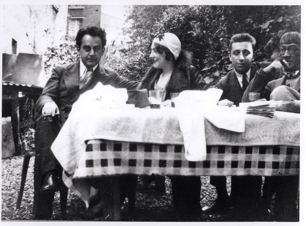 Madeline Ansbach, Robert Desnos et Leonard Foujita, vers 1930 - French Photographer