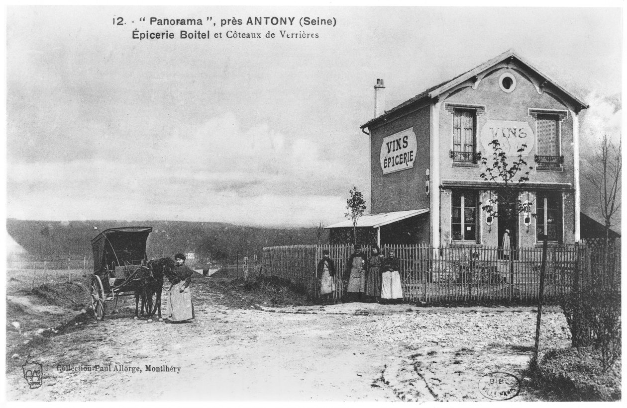 Carte postale représentant un panorama près d
