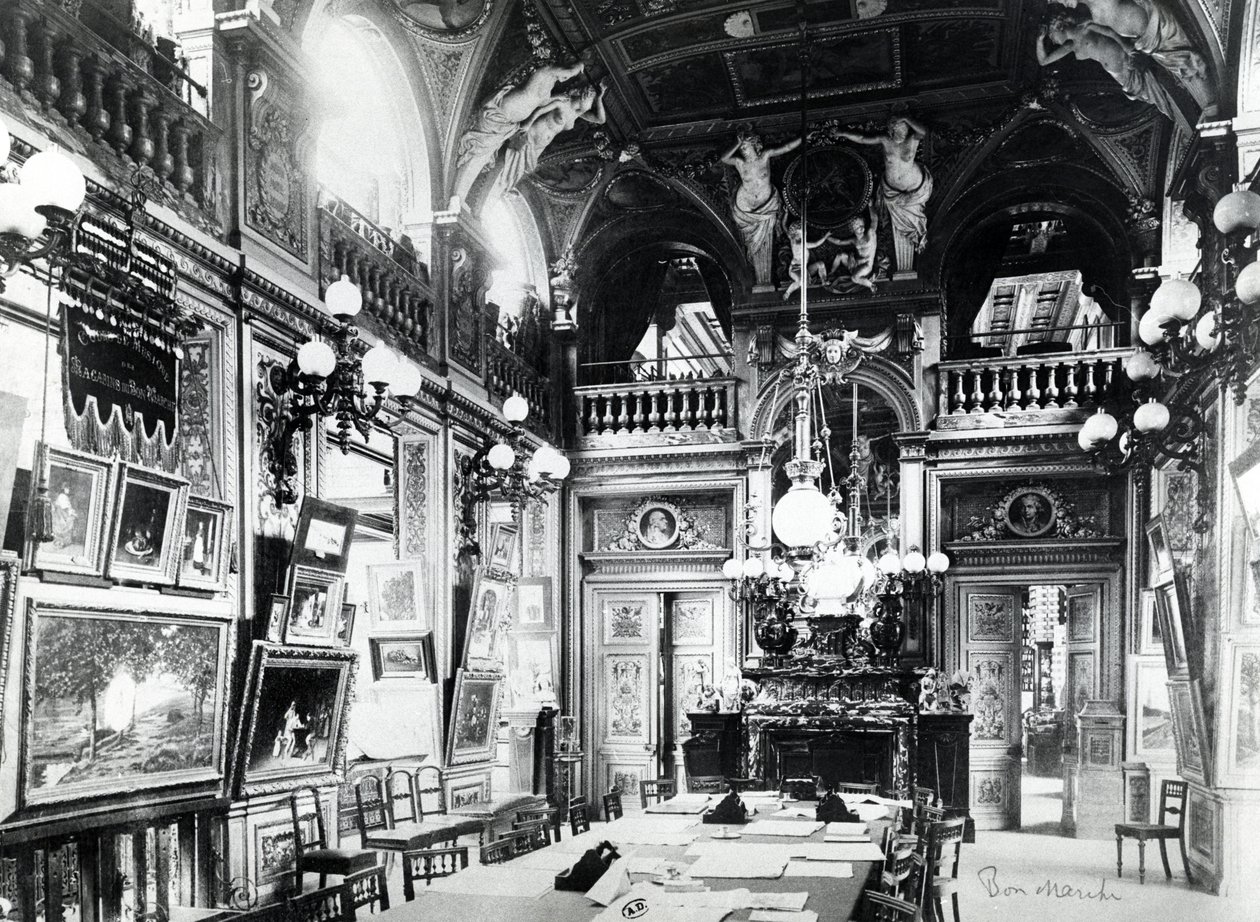 Salle de lecture et galerie d