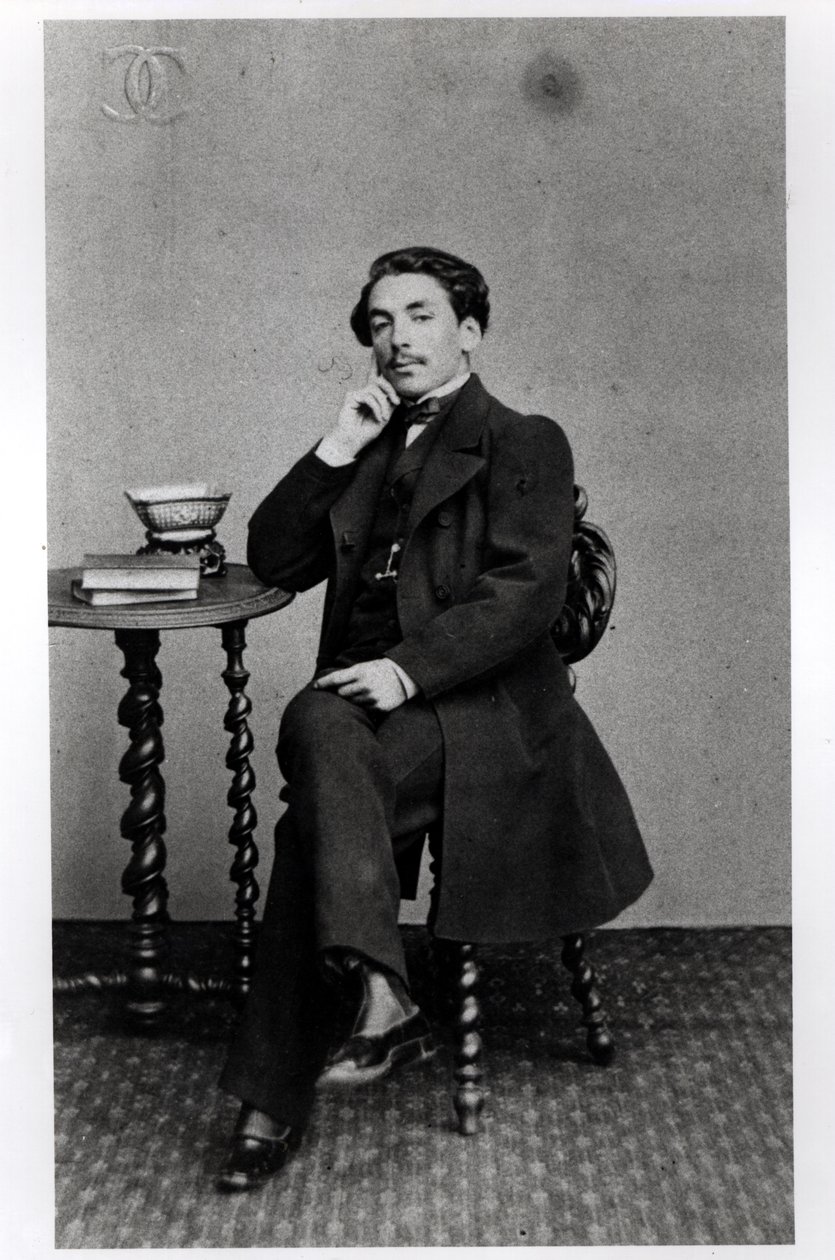 Stéphane Mallarmé (1842-98) à 19 ans - French Photographer