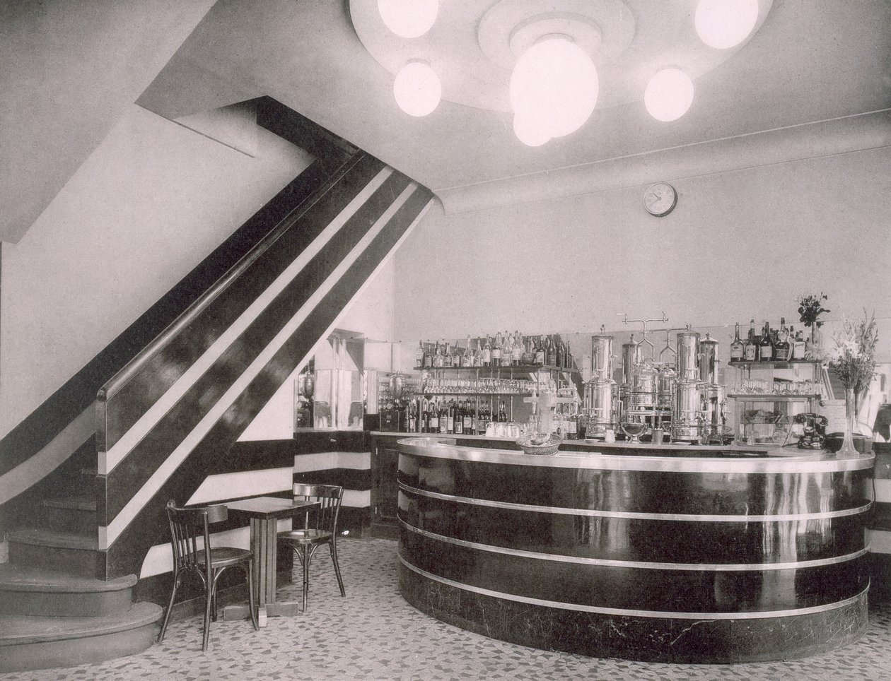 Le Bar Torcy, conçu par Deschanel et J. Dussolier, années 1920 - French Photographer