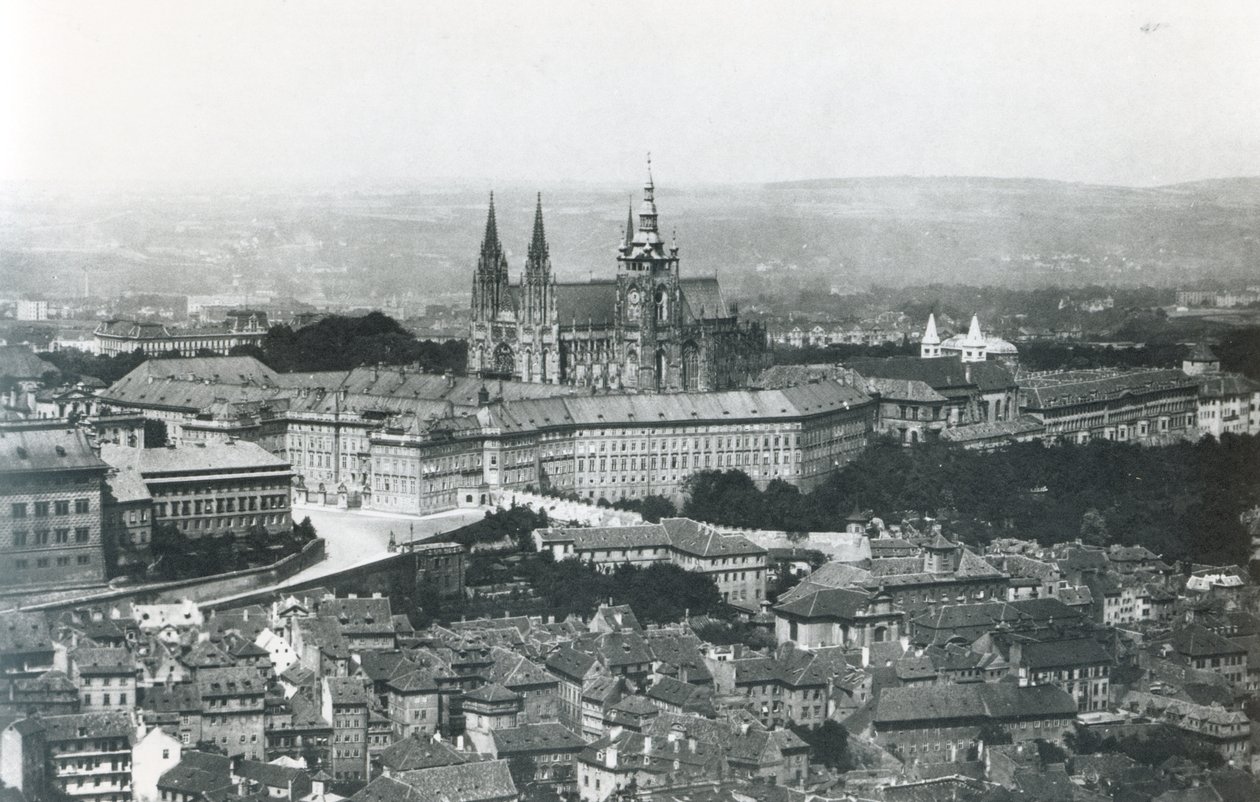 Vue de Prague, fin du 19e siècle - French Photographer