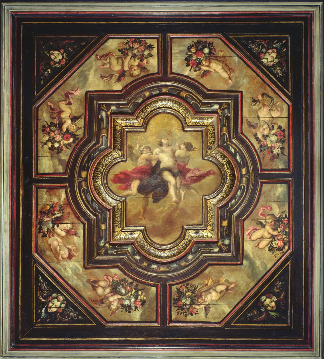 Allégorie de la Vérité, petit panneau de plafond - French School