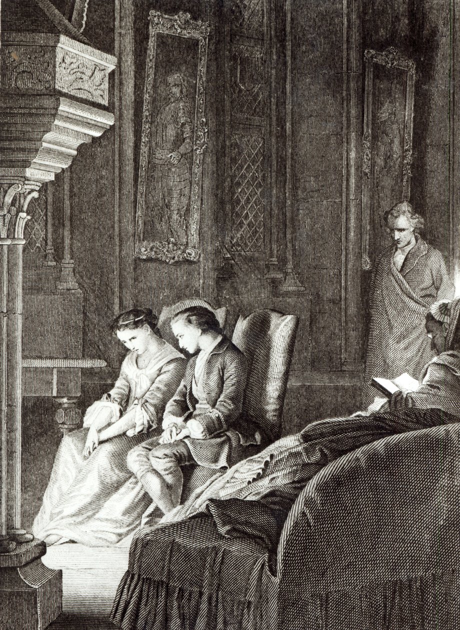 Une soirée à Combourg, illustration de 
