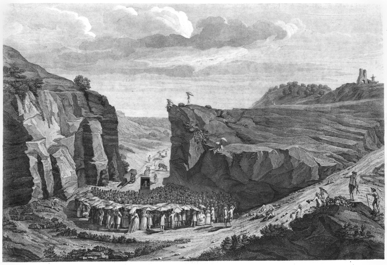 Réunion des Camisards dans le désert - French School