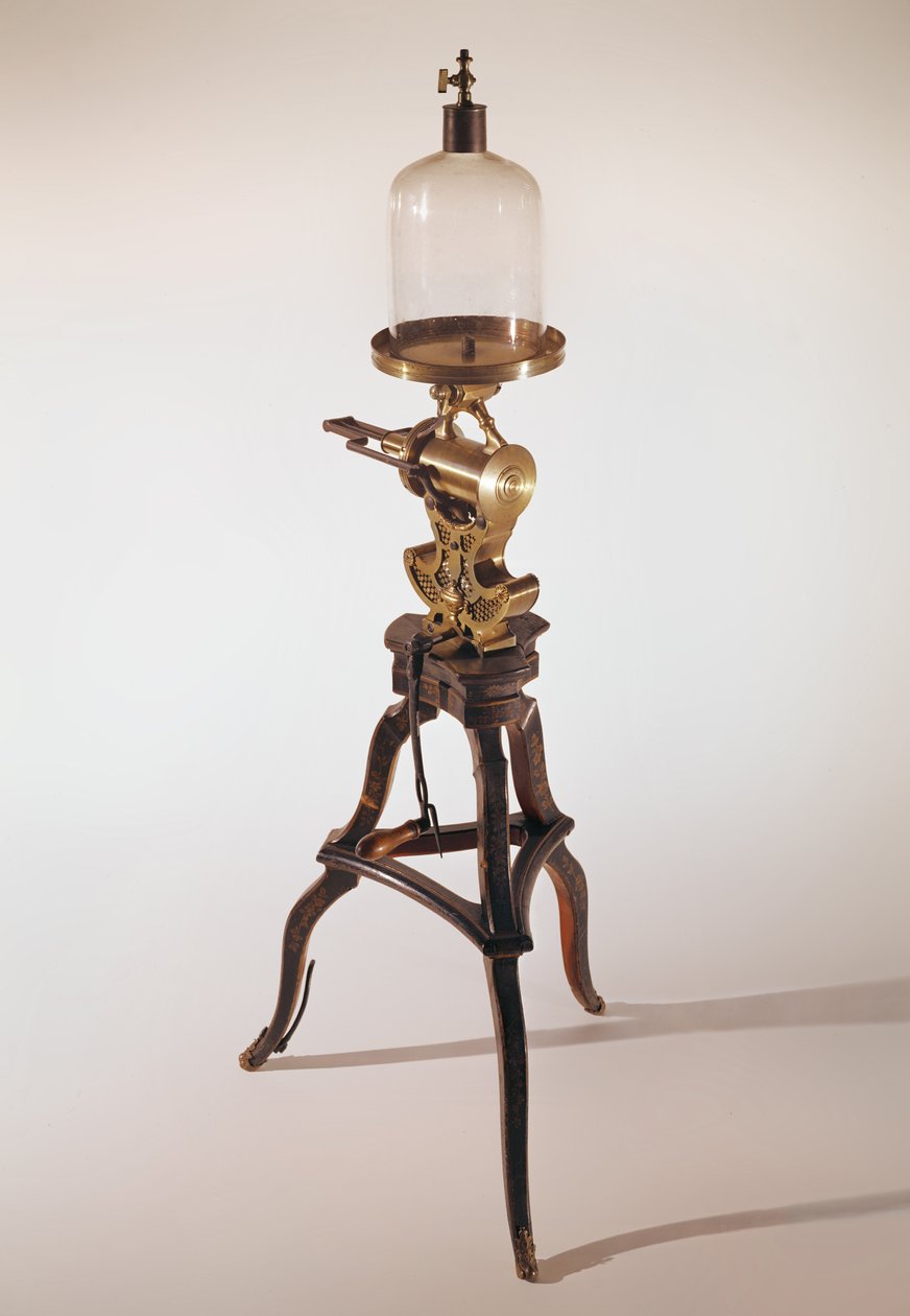 Machine utilisée par Edme Mariotte (1620-84) - French School