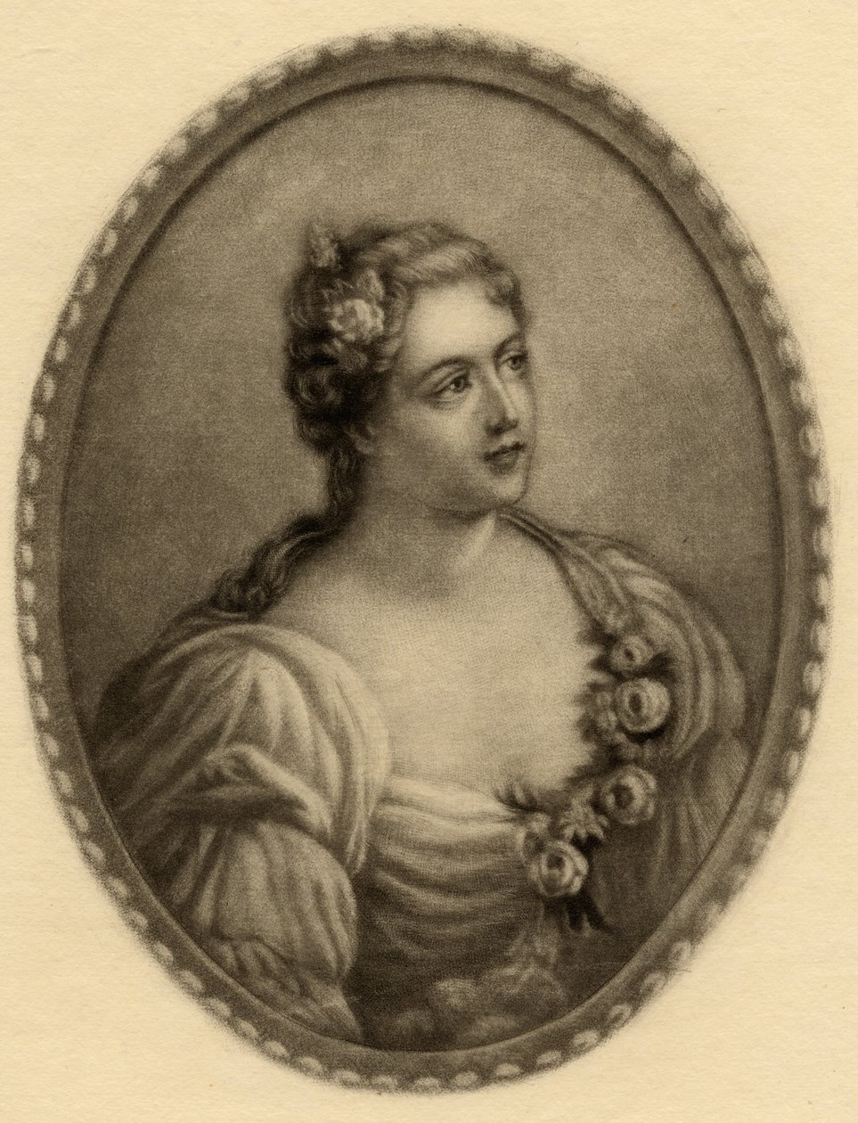 Madame de Parabère (d.1759) - French School