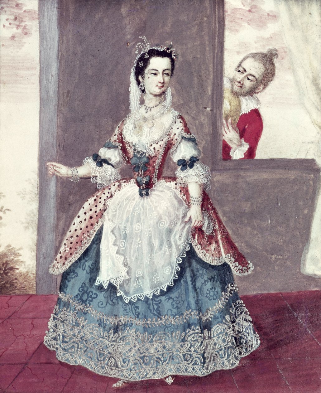 Mademoiselle Contat (1760-1813) dans le rôle de Suzanne dans 