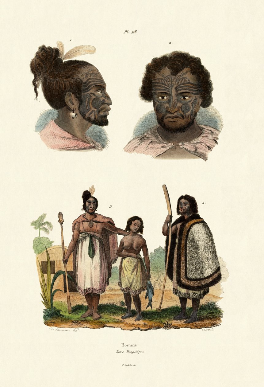 Mongols - French School