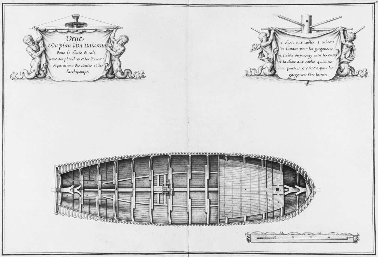 Plan de la cale d