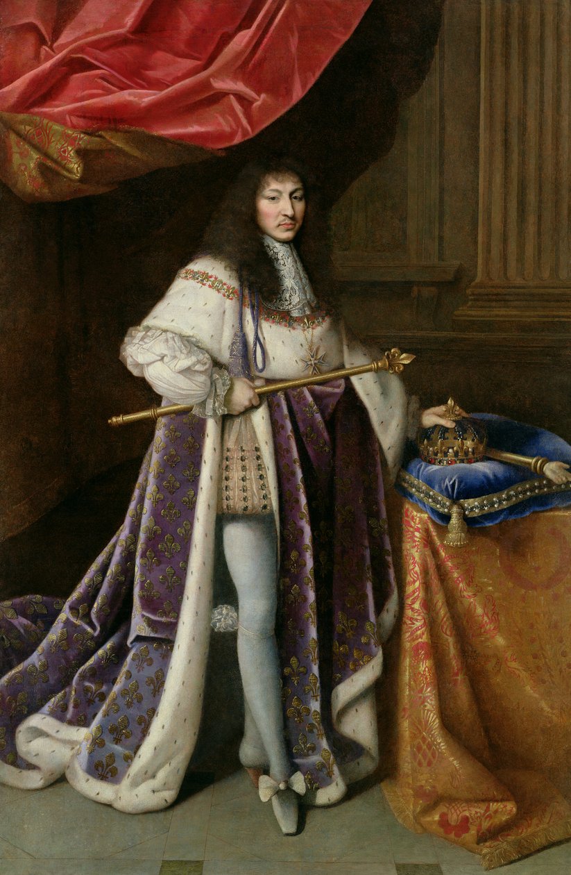 Portrait de Louis XIV (1638-1715) - French School