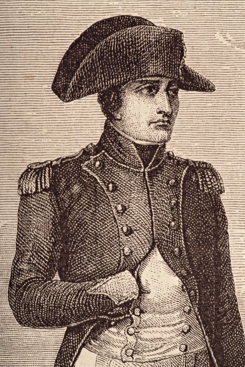 Portrait de Napoléon Bonaparte (1769-1821) (détail) - French School