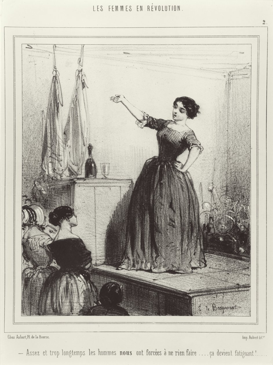 Révolution des Femmes, 1848 - French School