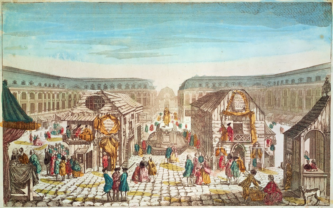 Foire de Saint-Ovide, Place Vendôme - French School