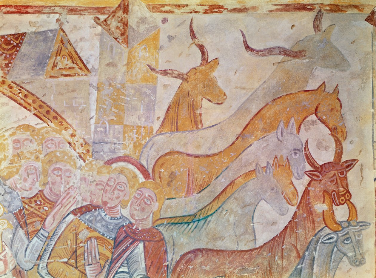 La purification du Temple (détail) - French School