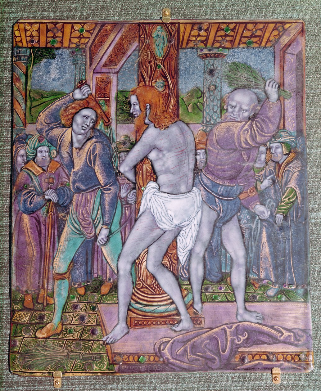 La Flagellation du Christ, par Jean I. Penicaud, vers 1510 - French School
