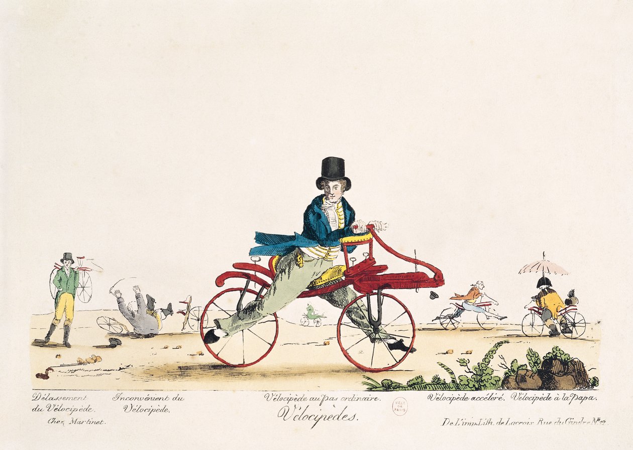Vélocipèdes - French School
