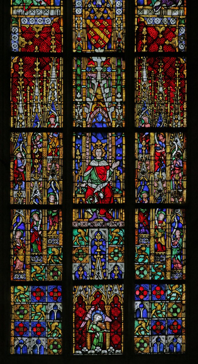 Salomon en trône, vers 1320, 15e-20e siècle (principalement moderne) - French School