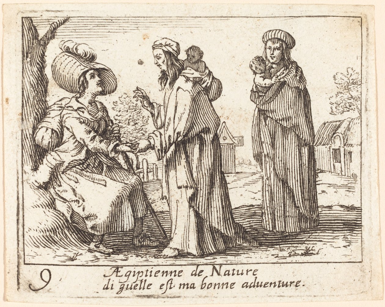 Bohémiens - French 17th Century