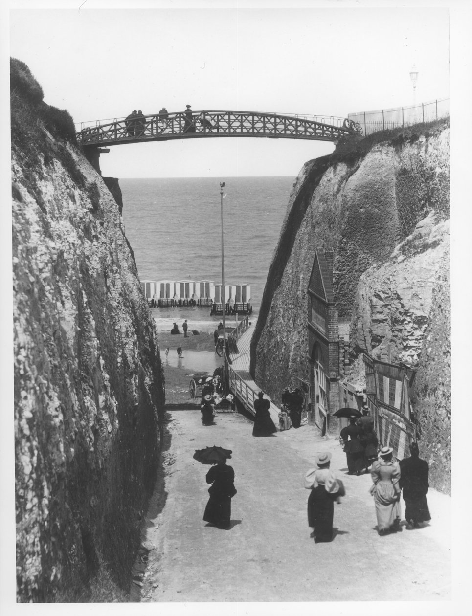 Newgate Gap, Margate, vers 1900 - French Photographer