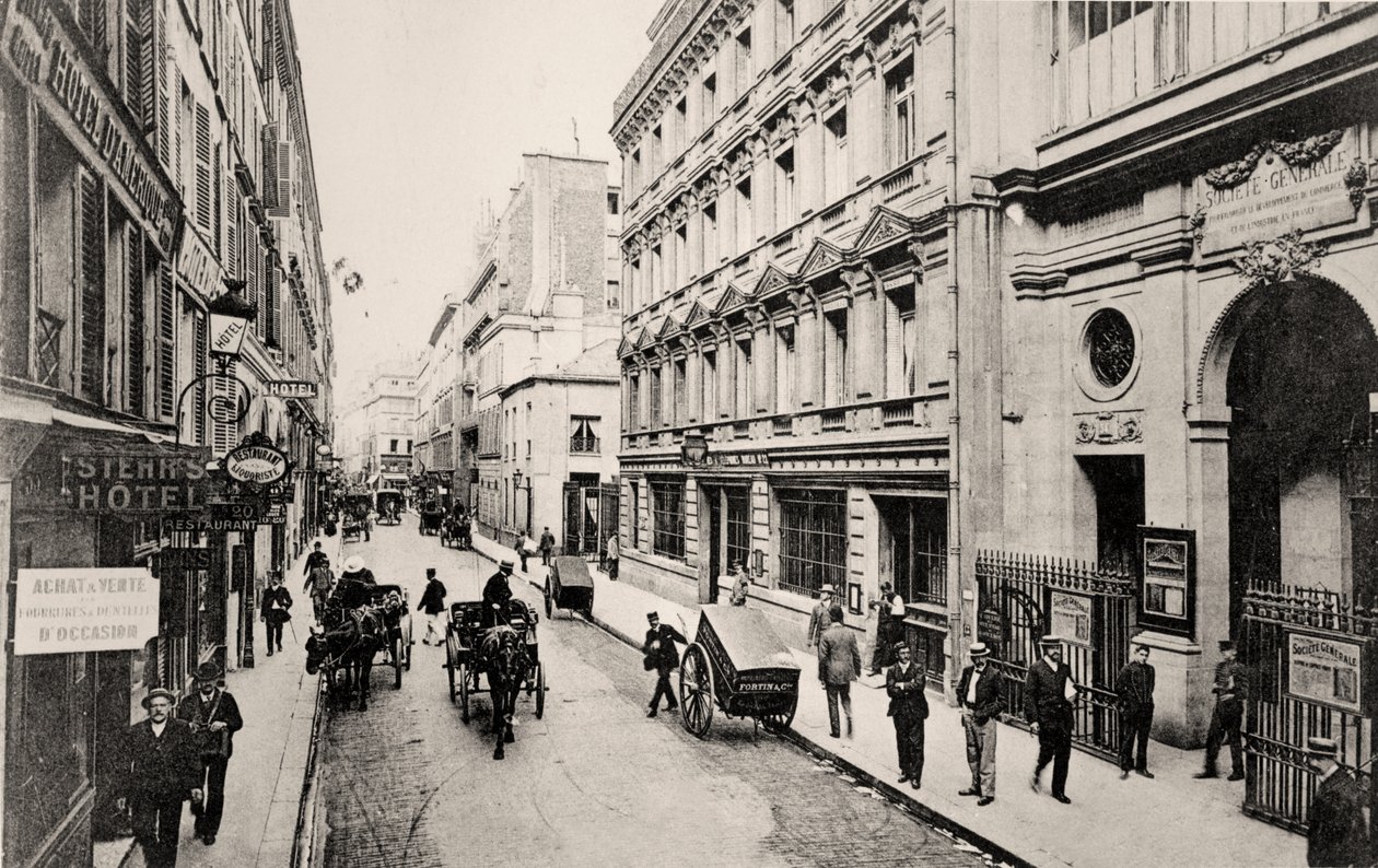 Rue de Provence, Paris (photo n/b) - French Photographer