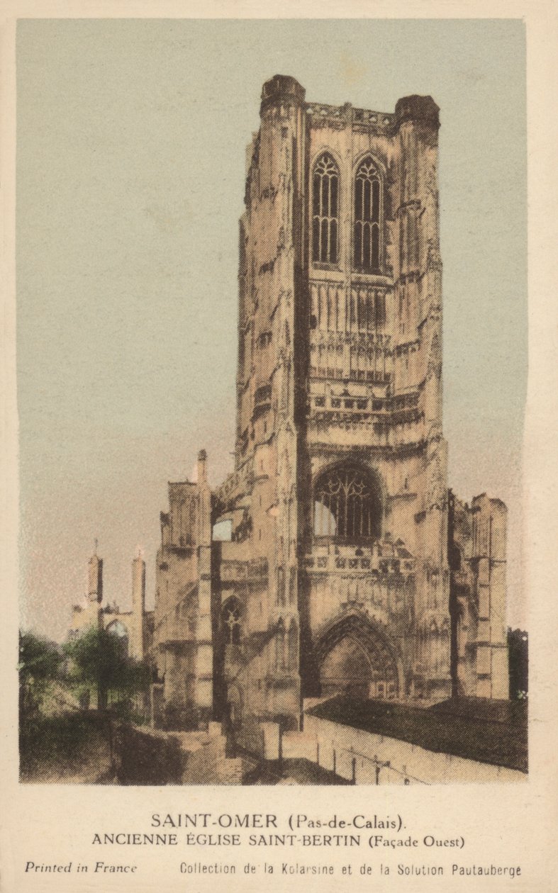 Saint-Omer, ancienne Église Saint-Bertin - French Photographer