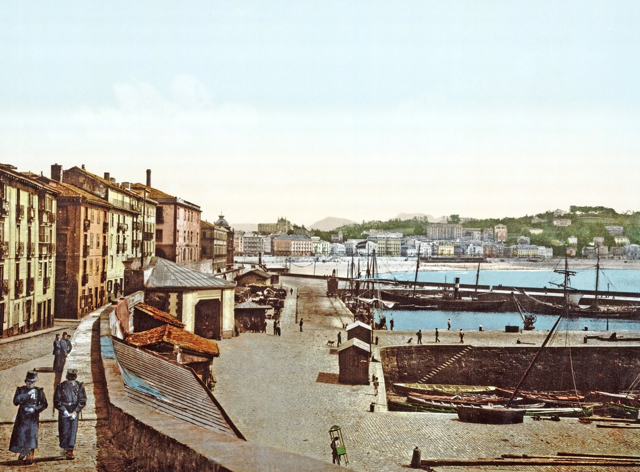 Port de Saint-Sébastien, Espagne - French Photographer