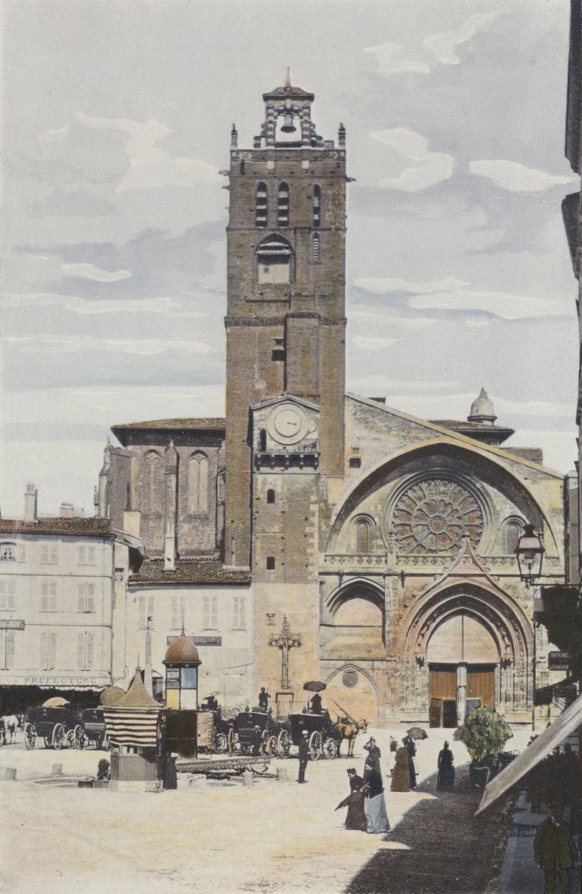 Toulouse, Église Saint-Étienne, Façade O - French Photographer