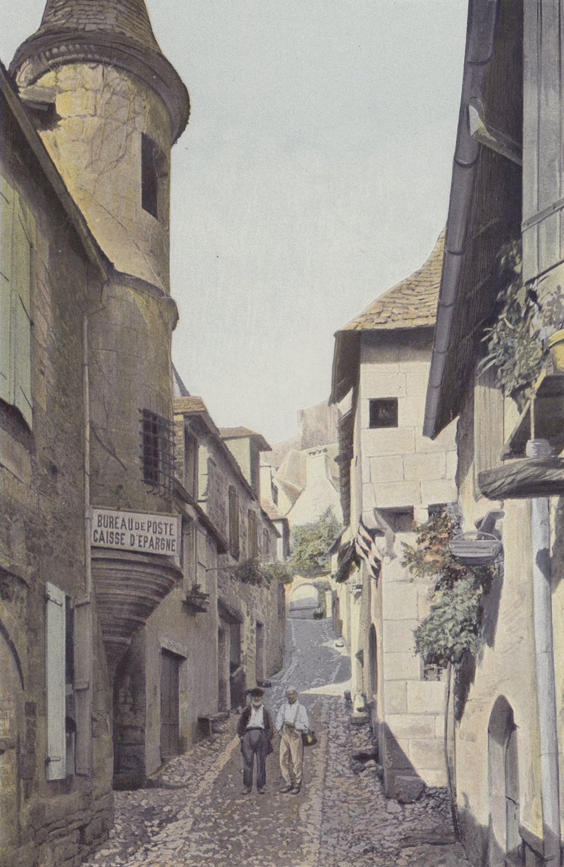 Turenne, Rue conduisant au Château - French Photographer