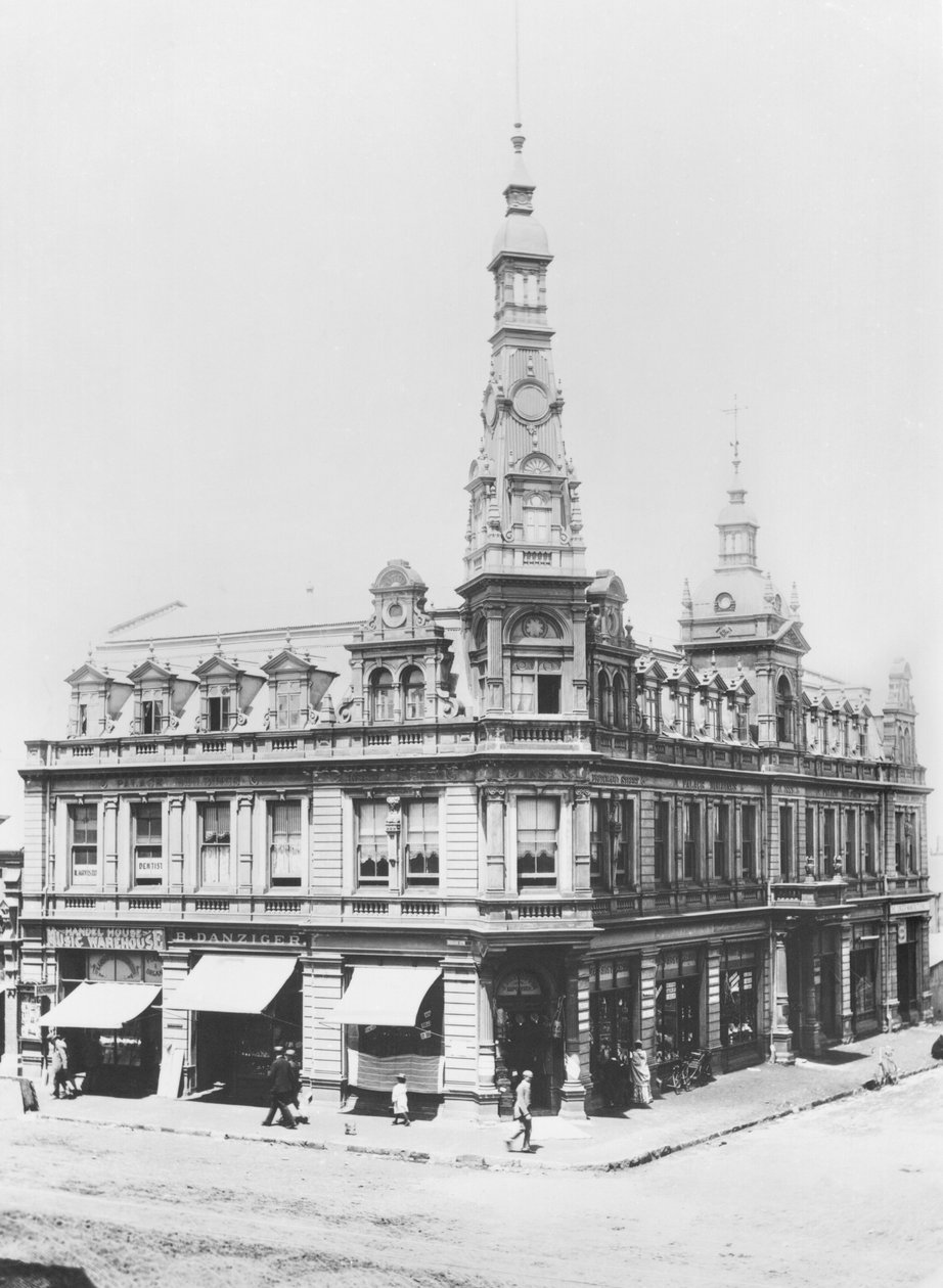 Vue de Johannesburg, c.1900 - French Photographer