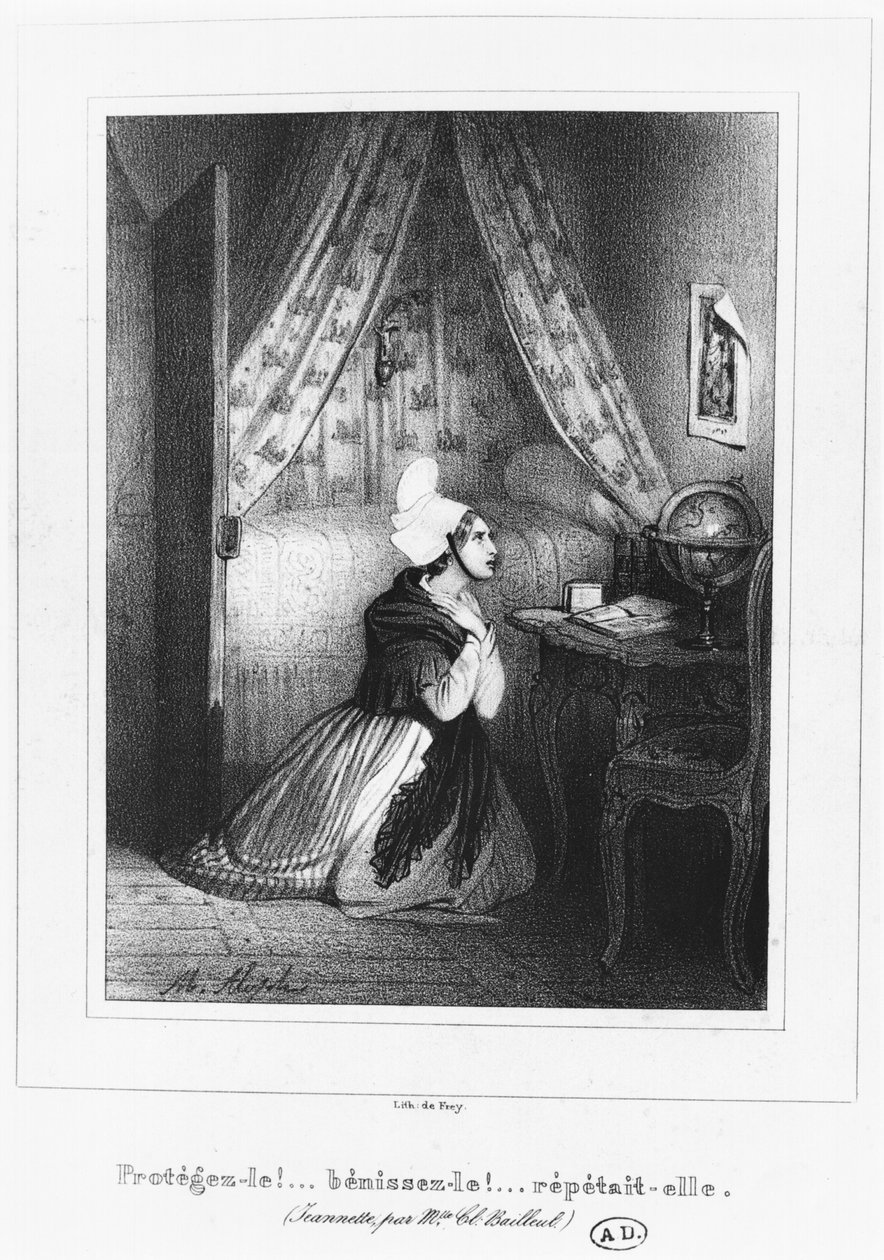 Une jeune femme de Normandie, c.1830-40 - French School