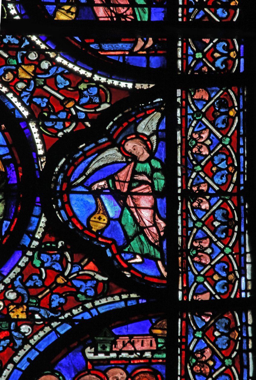 Un ange encensant - French School