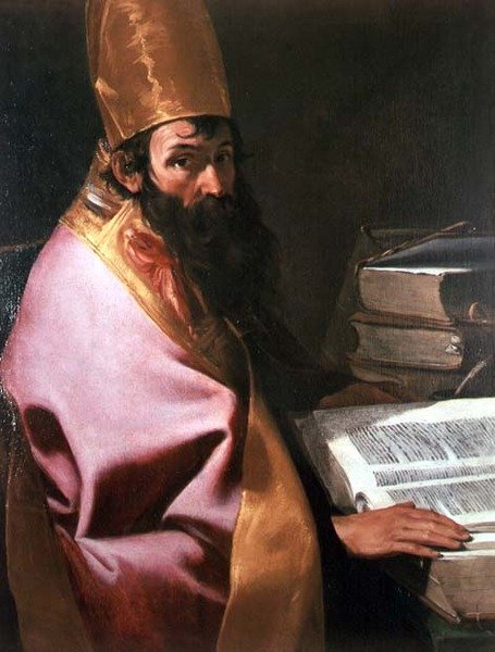 Un saint inconnu - French School