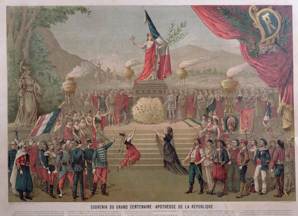 Apothéose de la République, c.1889 - French School