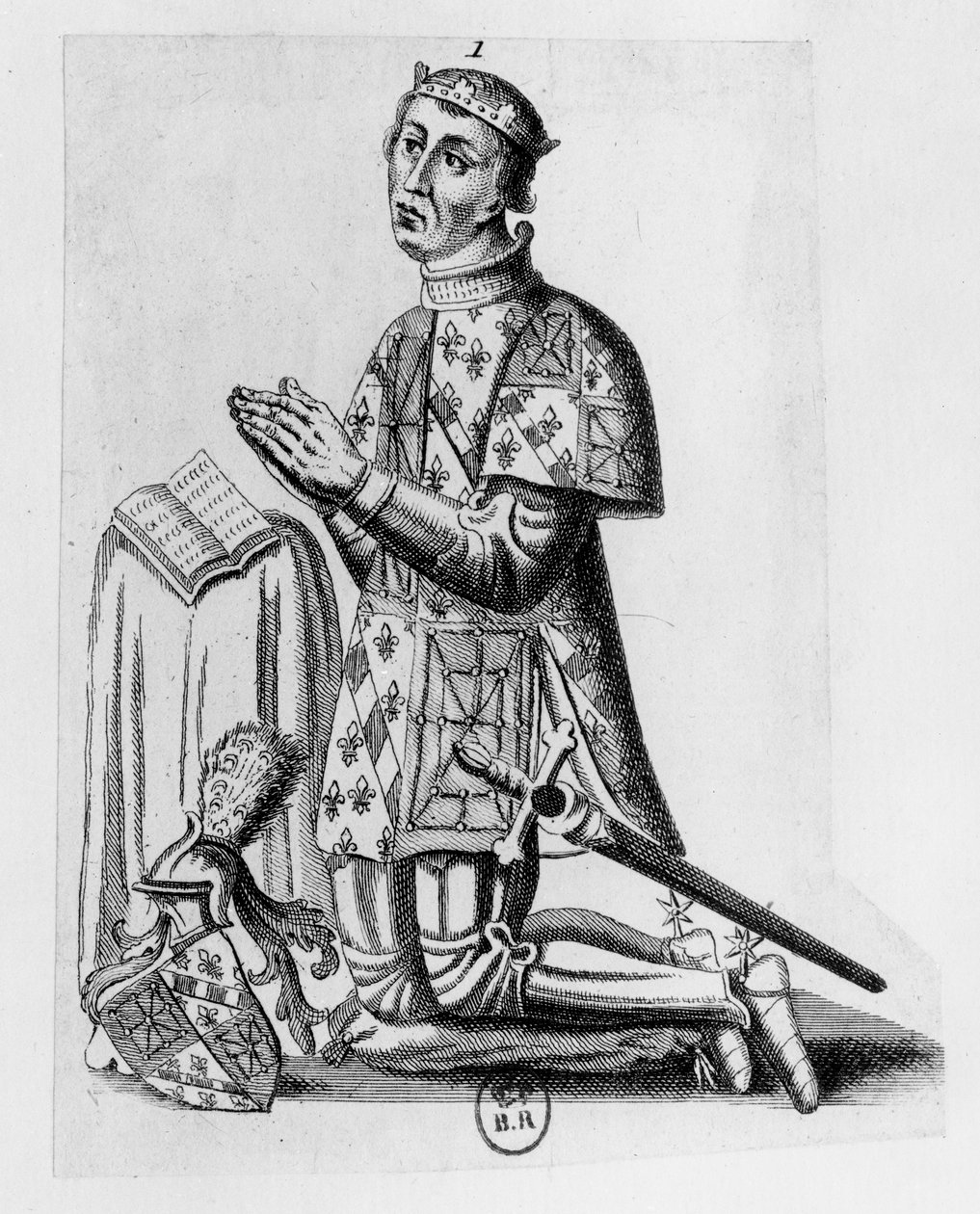 Charles II, le Mauvais, roi de Navarre - French School