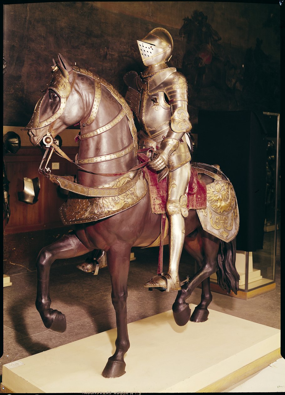 Armure équestre de François Ier (1494-1547) - French School