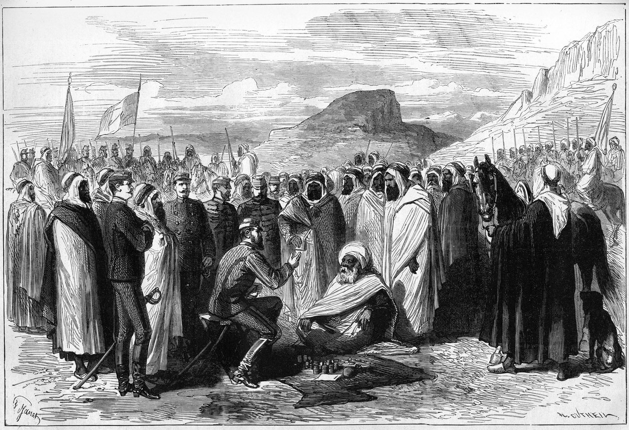 Expédition du général de Flogny en Algérie - French School
