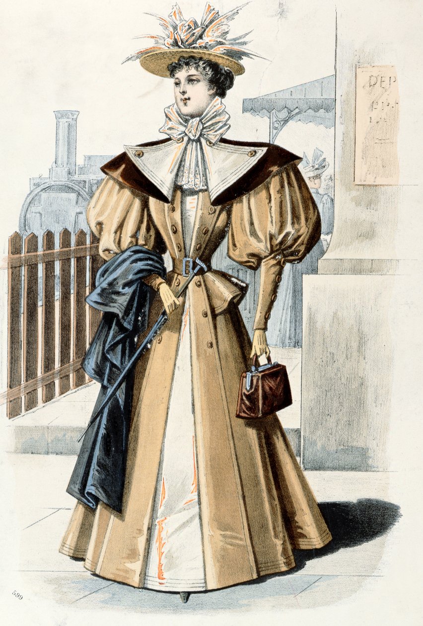 Style de mode, 1895 - French School