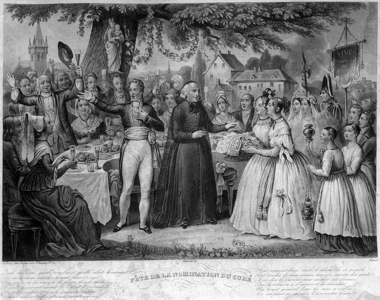 Fête de la nomination du prêtre - French School