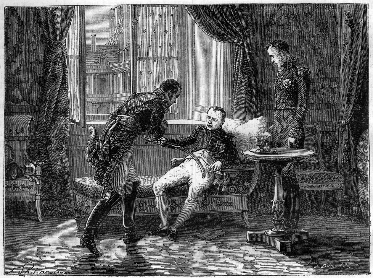 Première abdication - French School