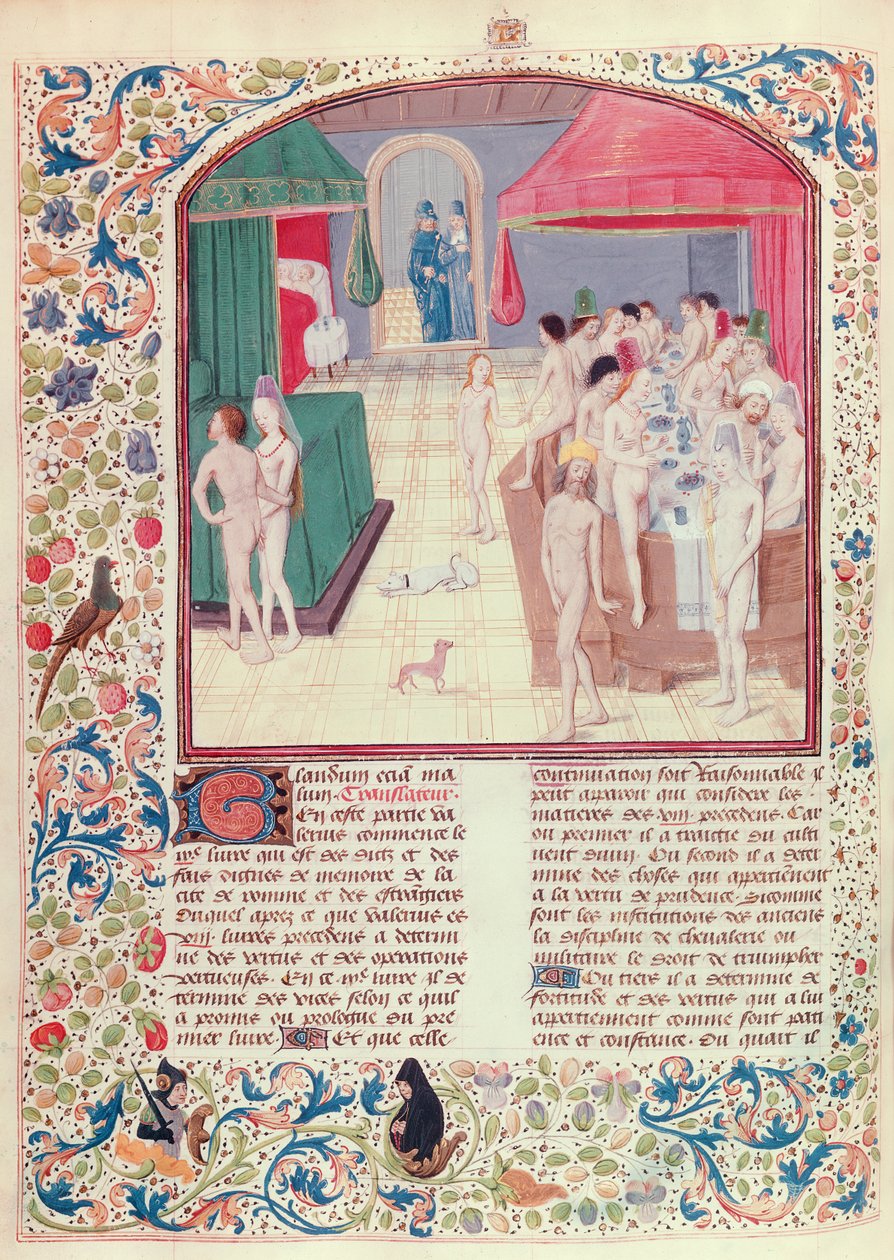 Fol.414v, Faits et paroles mémorables - French School