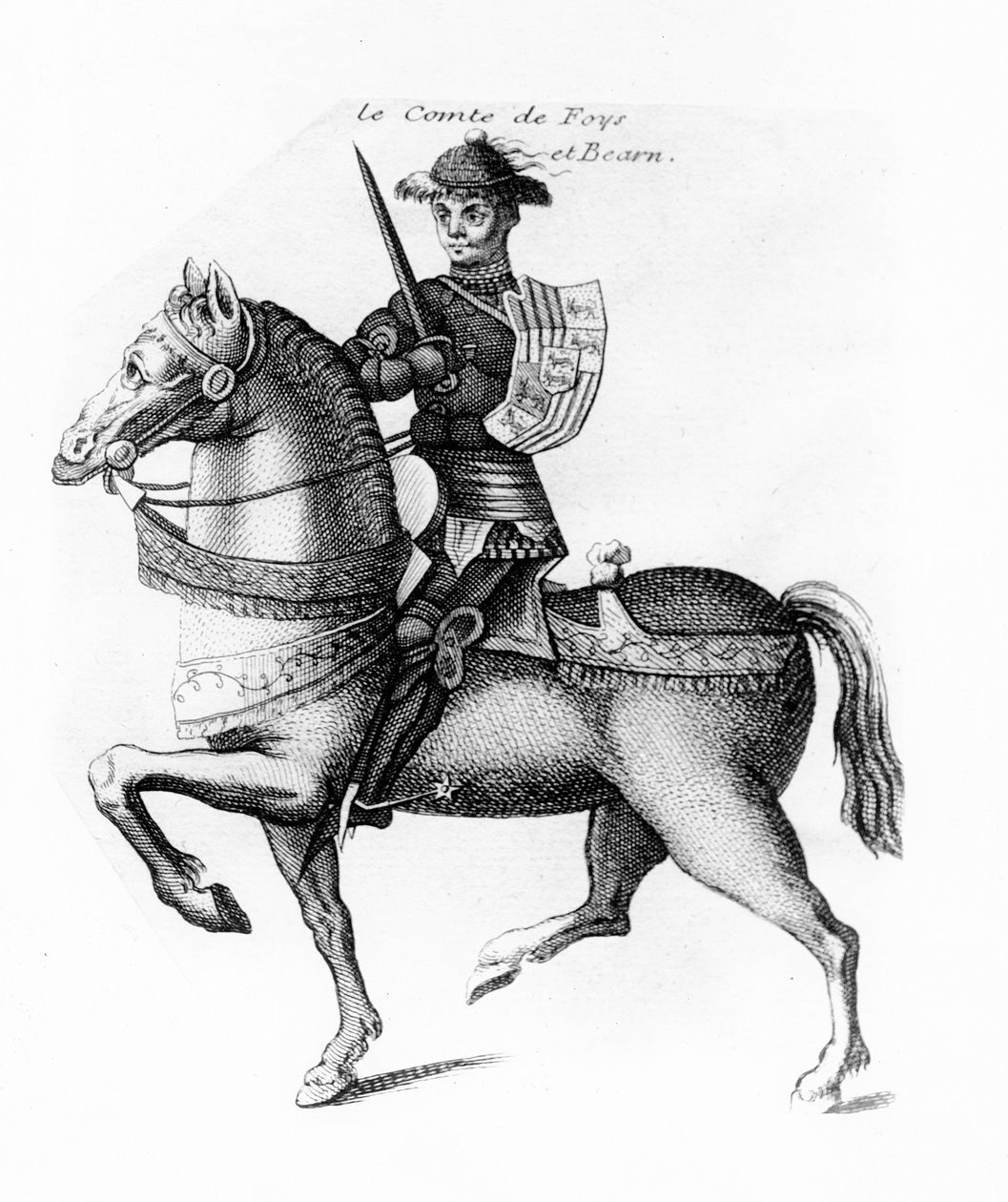 Gaston IV de Foix (gravure) - French School