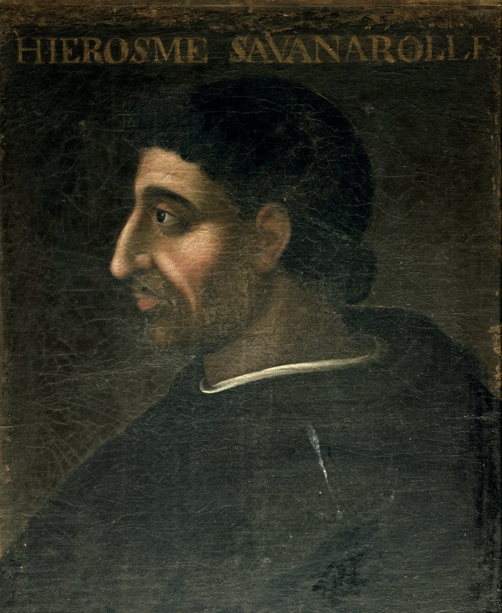 Girolamo Savonarola (1452-98) - French School