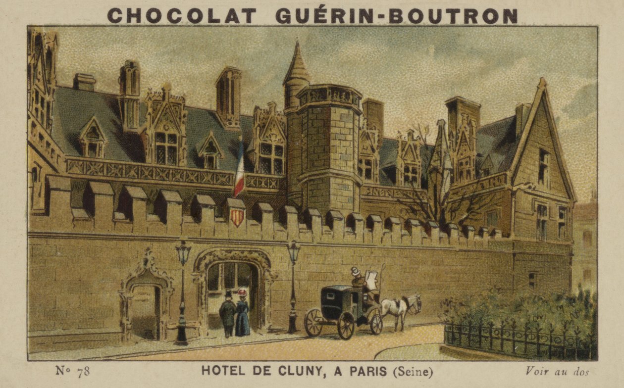 Hôtel de Cluny, à Paris, Seine - French School