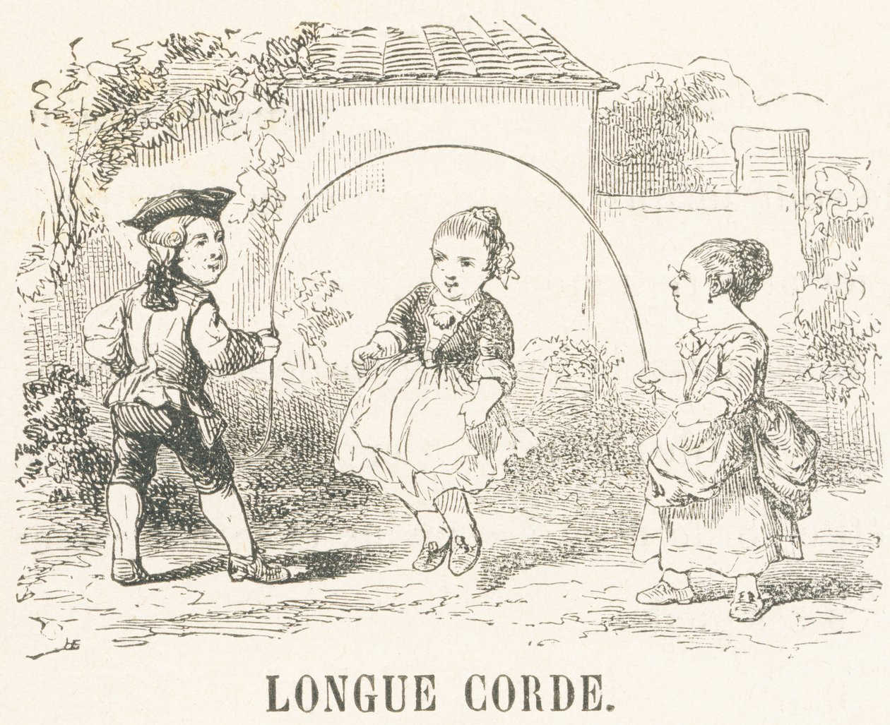 L: longue corde - French School