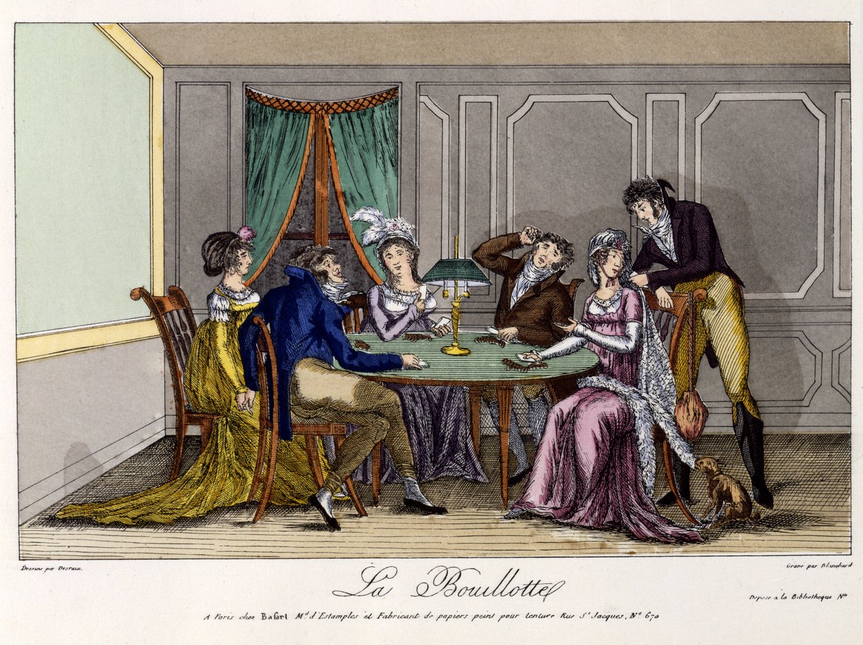 La Bouillotte, c.1810 - French School